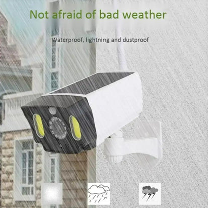 Radar Sensor LED Solar Camera Light_4